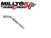 Milltek Sport MSAU321REP LH Downpipe and Catalyst Replacement Pipe - Audi RS4 B7 4.2 V8 Saloon Avant and Cabriolet